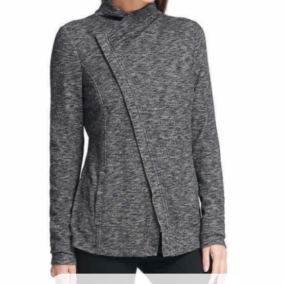 G.H. Bass Knit Zip Asymmetrical Cardigan Sz XXL NWT - Picture 1 of 8